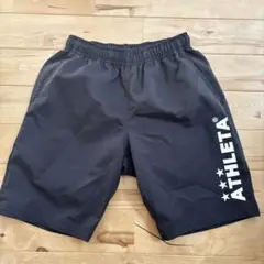 ATHLETA （アスレタ）ブラック ハーフパンツ 150㎝