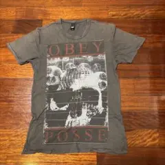 OBEY ディスコボール Tシャツ M グレー