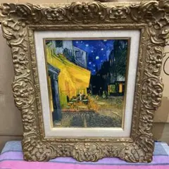 ゴッホ 夜のカフェテラス 複製画