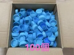 ペットボトルキャップ（水色）　100個