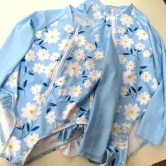SHEIN 水着長袖2点セット♡5y 7y