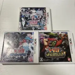 トリコ ゲームソフト 3本セット　端子清掃済み　3DSソフト