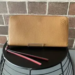 LOEWE アマソナ レザー ラウンドジップウォレット 正規ロエベ