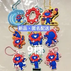BANDAI ビスケット　EXPO 2025 ミャクミャクぷっくりラバマス 9点
