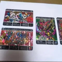 ガンダム トレーディングシールカード４枚セット