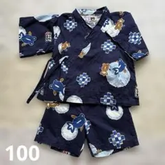 MIKIHOUSE 子供用甚平☆上下☆100cm お写真搭載