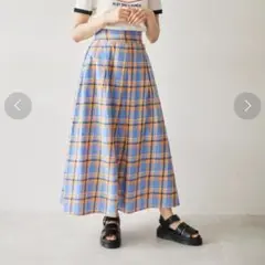 フリーズマート チェック フレア スカート