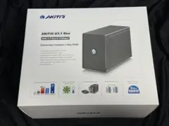 AKiTiO U3.1 Duo RAID USB3.1 gen2 HDDケース