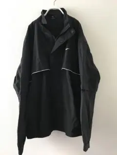 NIKE GOLF ナイロンジャケット2way レインウェア ブラック