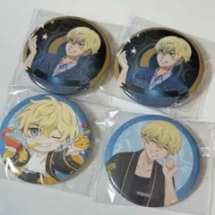 東京リベンジャーズ　 東卍祭 アニメガ　アルカナ 缶バッジ　4点 松野千冬