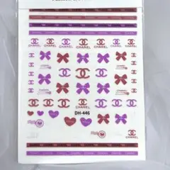 18CHANEL ネイルデカール DH-446