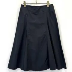 SPORTMAX スポーツマックス コットン スカート ロング ブラック L