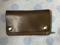アディティブアンドライン トラッカーウォレット　2層　茶芯　ミドル　アメカジ Tracker Wallet | Additive and Line
