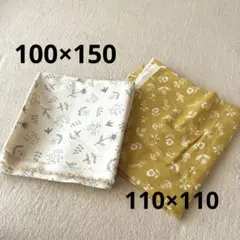 【２枚セット】コットンリネン 生地