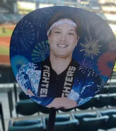 日本ハムファイターズ超夏男 ジャンボうちわ 伏見寅威 選手