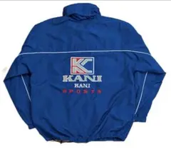 カールカナイ トラックジャケット L 90's バックロゴ
