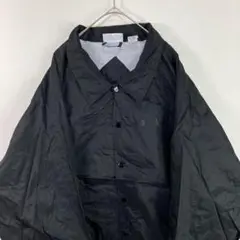 USA古着 90s コーチジャケット ナイロンジャケット 黒