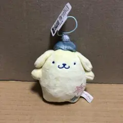 ポムポムプリン　スノーモチーフ　マスコット