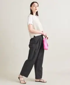 BEAUTY＆YOUTH エコニールタックパンツ　Mサイズ