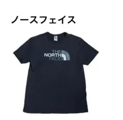 ノースフェイス 半袖Tシャツ S 黒綿100% THE NORTH FACE