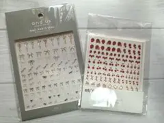 and us リボンネイルパーツシール & utgöra キッズネイルシール