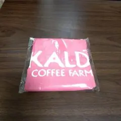 KALDI　コットンエコバッグ　スモーキーピンク