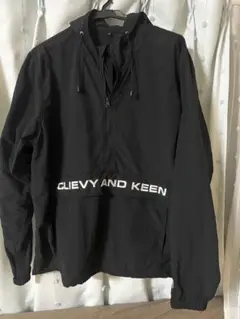 CLIEVY AND KEEN ブラック ナイロンジャケット