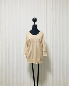 miumiu ミュウミュウ トップス ニット 薄手ニット レディース Uネック