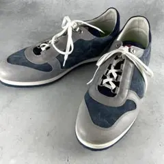入手困難✨ キートン kiton シューズ メンズ カジュアル レザー切り替え