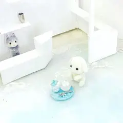 ミニチュアスイーツ　フェイクフード　海　カップケーキ　アイスクリーム　カルピス