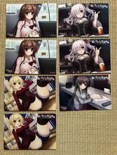 働くオタクの恋愛事情 ポストカード 7枚 あかべぇそふとすりぃ