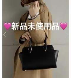 新品未使用★2way ハンドバッグ　ショルダーバッグ　ブラック