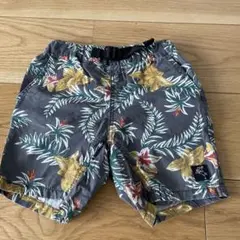 ハワイアンプリント 半ズボン　100cm