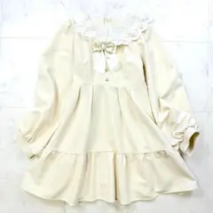 23年 完売 Honey Cinnamon レースカラーフリルワンピース 極美品