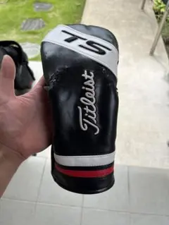 Titleist TS ウッド用ヘッドカバー 黒/白/赤