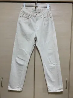 今日迄お値下げ不可SERGEデニム25サイズオフホワイト