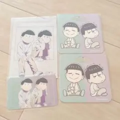 おそ松さん 一松 チョロ松 年中 ミックスガーデン コースター ブロマイド