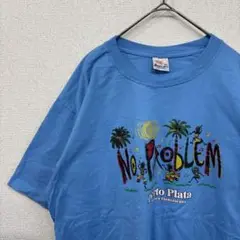 アメリカ古着　tシャツ ラスタ　プリント　 XL 2426
