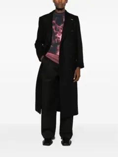 【新品】EYTY'S Genesis coat 44 黒 最終値下げEYTYS Genesis Coat エイティスコートチェスター