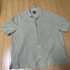 H&M ベージュ 半袖シャツ L