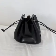 定価2.2万 YAHKI ハンドバッグ 巾着レザーバッグ 本革 20aw カバン