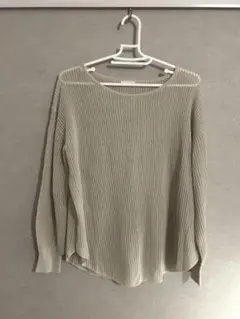 【GU】メッシュ カットソー