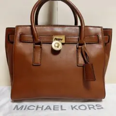 ☆美品☆送料無料☆MICHAELKORSマイケルコースレザー2WAYハンドバッグ