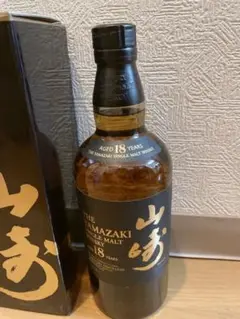 山崎18年 新品箱付き!!ホログラムシール付きの正規品です。