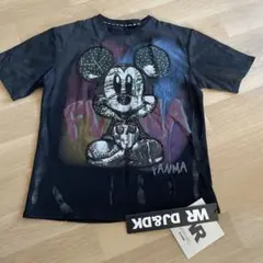 【新品タグ付き】ミッキーマウス　スパンコールTシャツL L