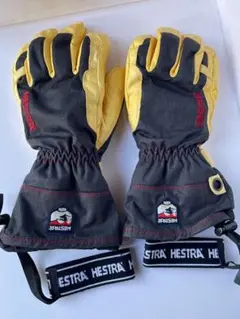 ★極美品★ HESTRA ヘストラ 革グローブ サイズ8 スキー スノボー用