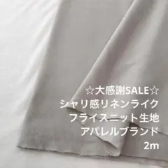 A8X/6945◆2m 感謝祭/綿レーヨン混フライスニット生地/アパレル