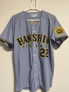 阪神タイガース　藤川球児監督　刺繍ユニフォームビジターユニフォーム