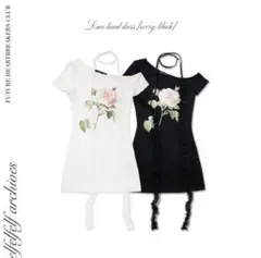 Elfelfarchives lacelineddress black