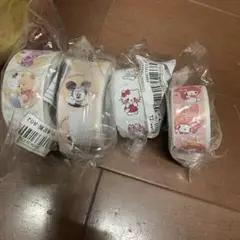 かわいいキャラクターロールシールごほうびシール4個セット